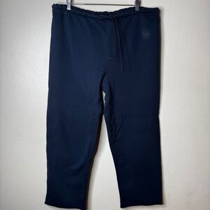 YZY Yeezy Vultures Sweatpants Mens 3/XL XXL Black Oversized Drawstring